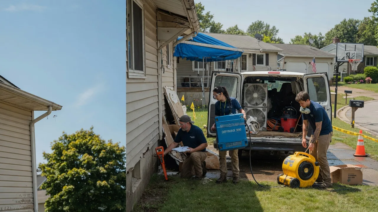 Ceiling Leak Cleanup in Charles City, VA near me