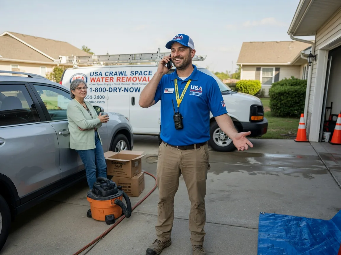 Crawl Space Water Removal Charles City, VA FAQs